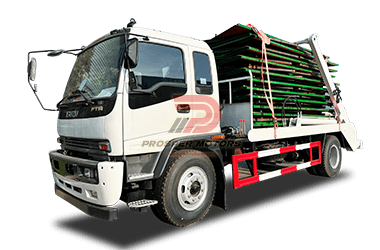 ISUZU FTR 4X2 12CBM റെഫ്യൂസ് കളക്ഷൻ ട്രക്ക്