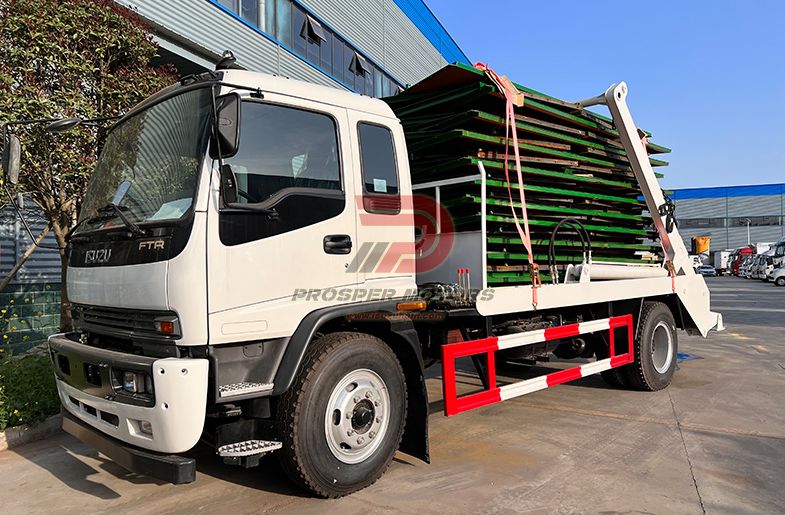 ISUZU FTR 4X2 12CBM ကောက်ခံမှု ငြင်းဆန်သည့် ထရပ်ကား