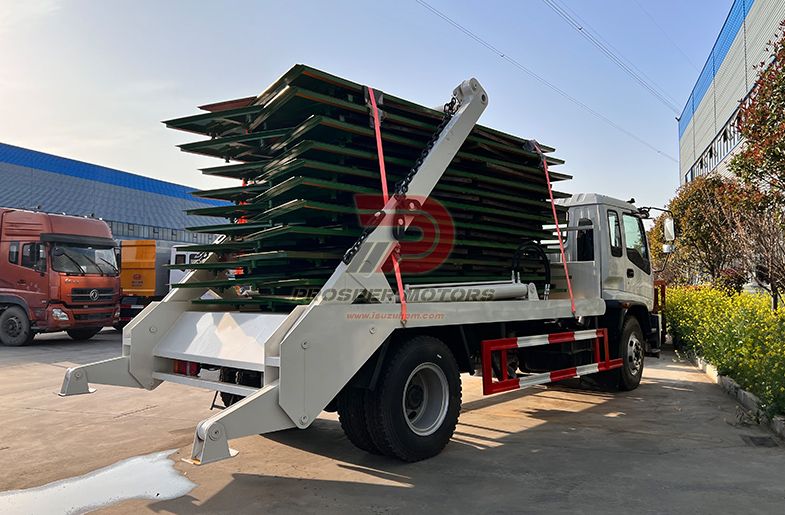 ISUZU FTR 4X2 12CBM ကောက်ခံမှု ငြင်းဆန်သည့် ထရပ်ကား