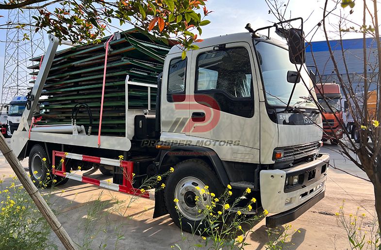 ISUZU FTR 4X2 12CBM ကောက်ခံမှု ငြင်းဆန်သည့် ထရပ်ကား