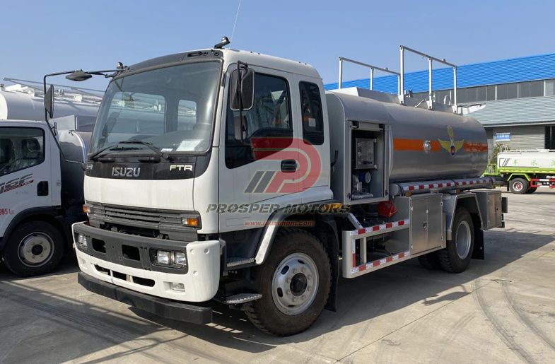 ISUZU FTR Jet A1 10000L ہوائی جہاز ریفیولر ٹرک