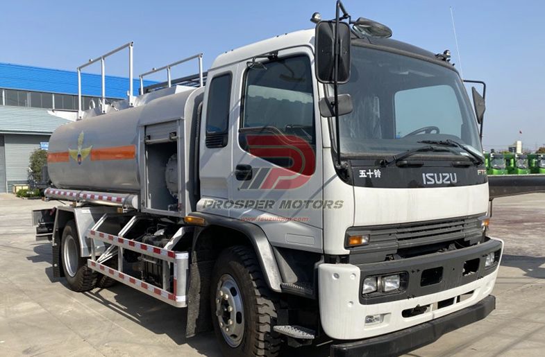 ISUZU FTR Jet A1 10000L ہوائی جہاز ریفیولر ٹرک