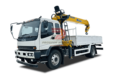 ISUZU FVR 4X2 8T STARGHT ARM BOOM CRANE TRUCK