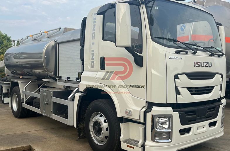 ISUZU FVR GIGA 12000L ရဟတ်ယာဉ် refueling Truck