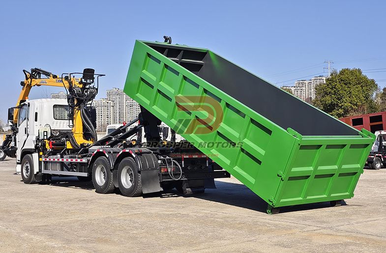 ISUZU GIGA 6X4 20Ton Hook Loader Kanthi Grab Crane