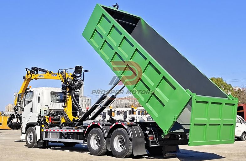 ISUZU GIGA 6X4 20Ton Hook Loader Kanthi Grab Crane