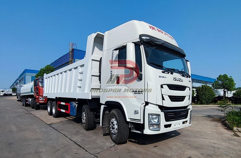 ISUZU CYH GIGA 8x4 12 HUILA QINGLING BIG DUMP TRUCKS