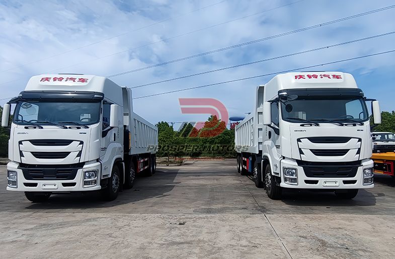 ISUZU CYH GIGA 8x4 12 HUILA QINGLING BIG DUMP TRUCKS