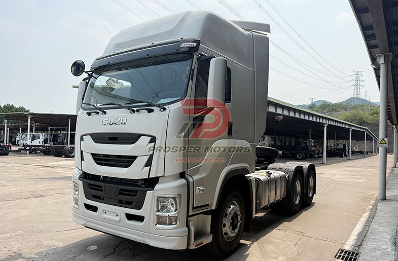 ISUZU GIGA EXZ HIGH ROOF 6X4 520PS AMT ТРАКТАРНАЯ ГАЛОВА