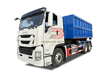 ISUZU GIGA 6X4 20cbm Nnukwu Ọrụ Hook Arm Ugbo ahịhịa maka ịdị ọcha obodo.
