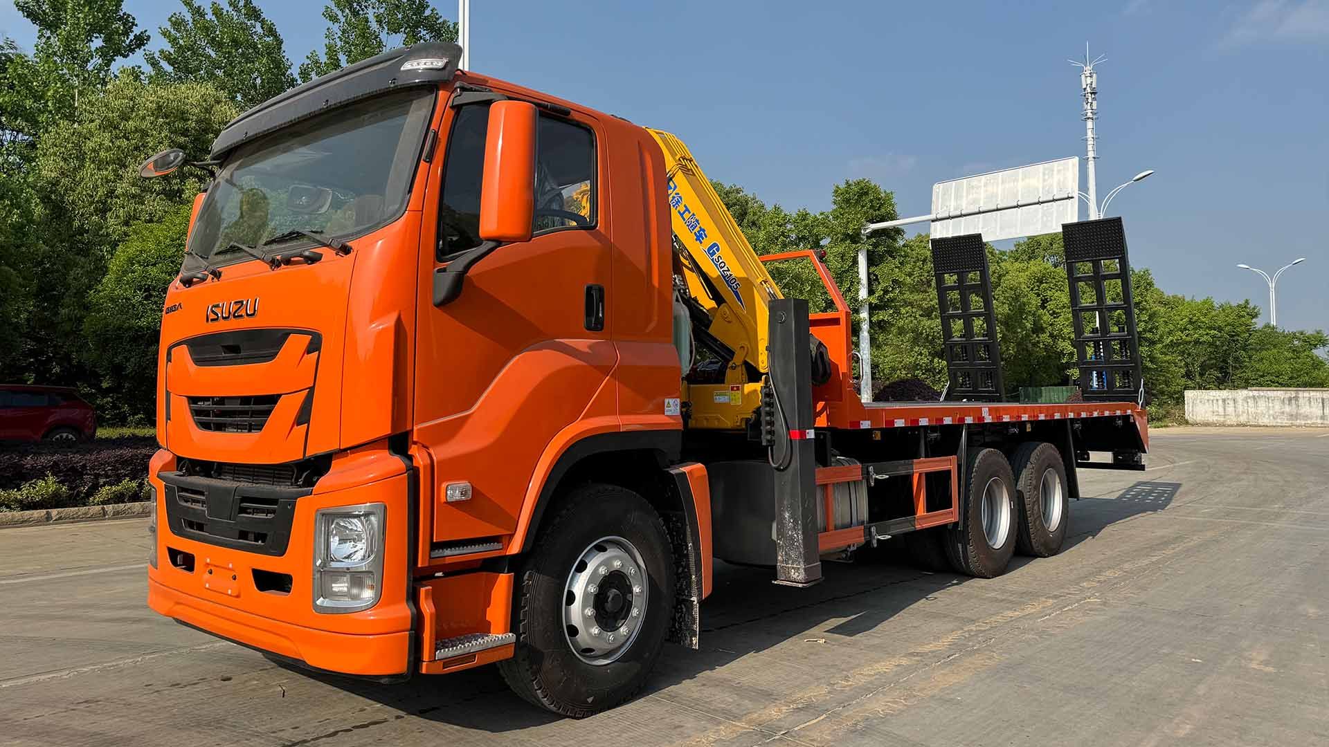 Caminhão de carregamento automático ISUZU GIGA VC66 6X4
