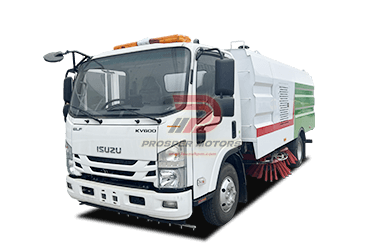 ISUZU NPR সুইপার ট্রাক 4 ঘনমিটার 4টন