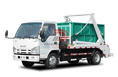 ISUZU NKR 4X2 6 WHEELER 5CBM SKIP BIN BORRY