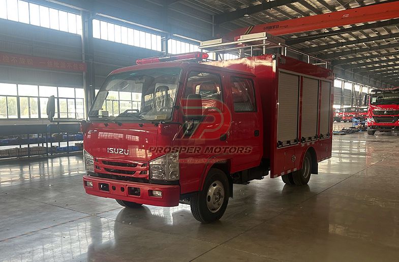 ISUZU NKR فائر ریسکیو گاڏي