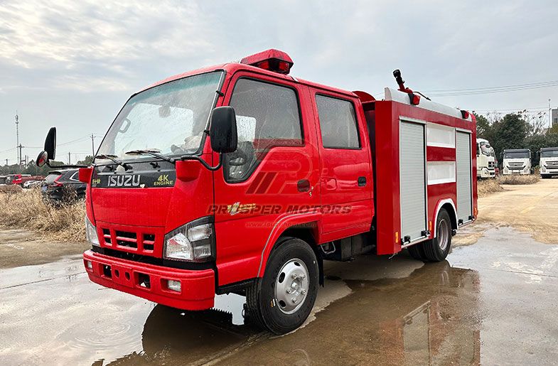 ISUZU NKR vahtkustutusauto 2tonnine 2000 liitrit