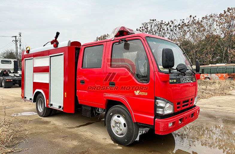 ISUZU NKR vahtkustutusauto 2tonnine 2000 liitrit