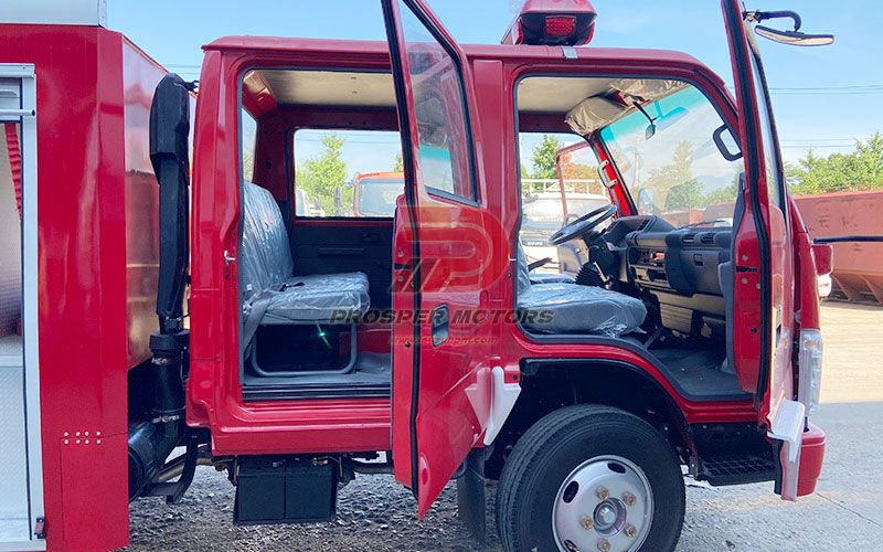 Tulekustutusvahtauto ISUZU Eelised