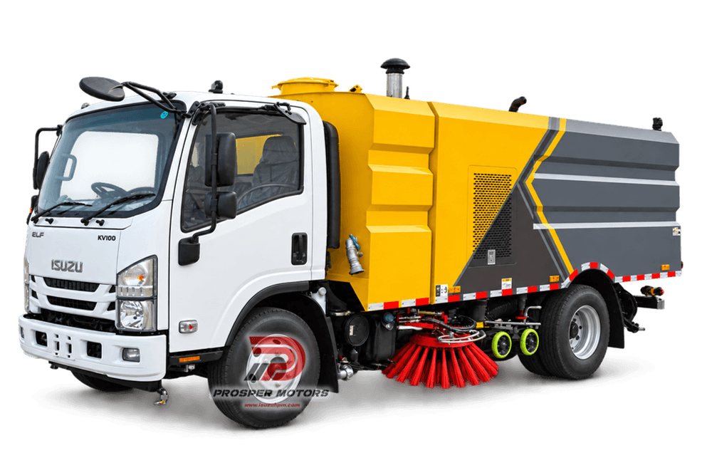 ISUZU NPR 4X2 4000L Multi‑Function Road Cleaning Vehicle