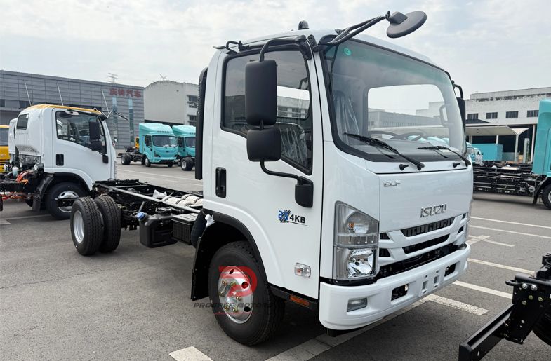 ISUZU NPR 4X2 4JH1 3.0L 120PS QINGLING LIGHT жүк ташуучу унаа шасси