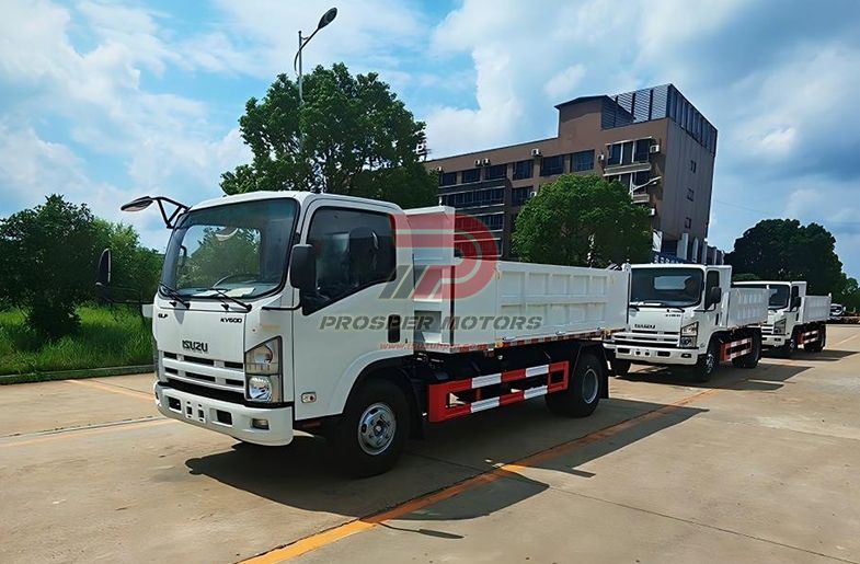 ISUZU NPR 4X2 4JH1 QINGLING PEQUEÑO CAMIÓN VOLQUETE