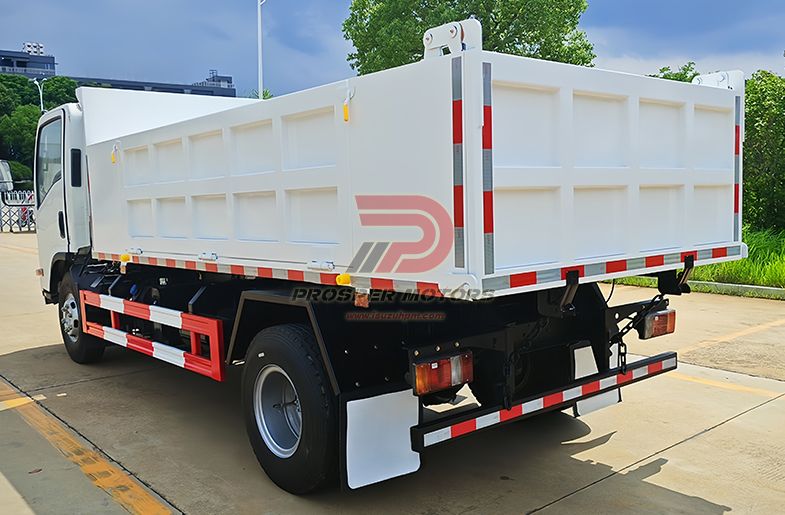ISUZU NPR 4X2 4JH1 QINGLING PEQUEÑO CAMIÓN VOLQUETE