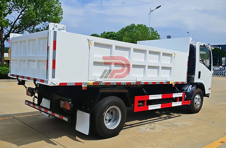 ISUZU NPR 4X2 4JH1 QINGLING PEQUEÑO CAMIÓN VOLQUETE