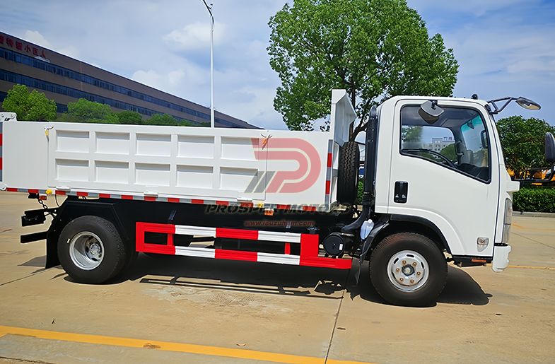 ISUZU NPR 4X2 4JH1 QINGLING PEQUEÑO CAMIÓN VOLQUETE