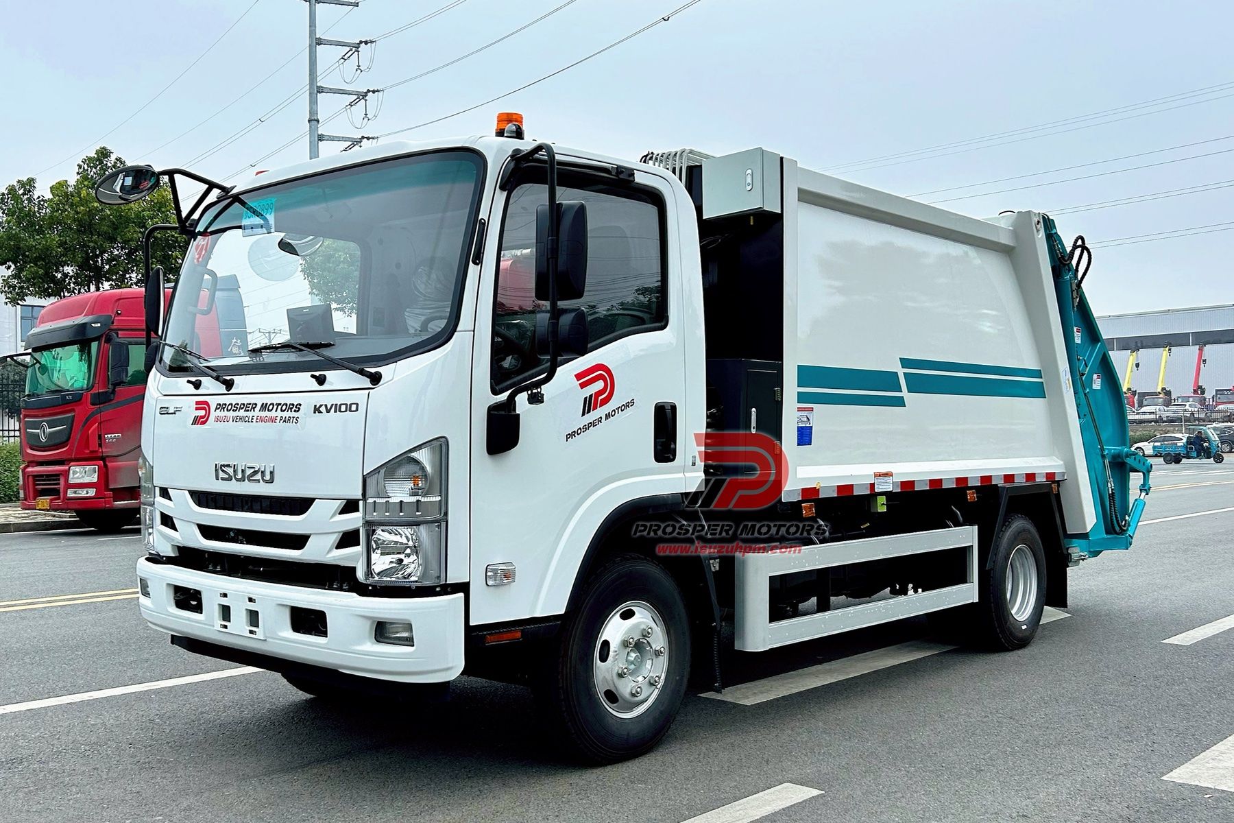 ISUZU NPR 6m³ Compactor Garbage Truck