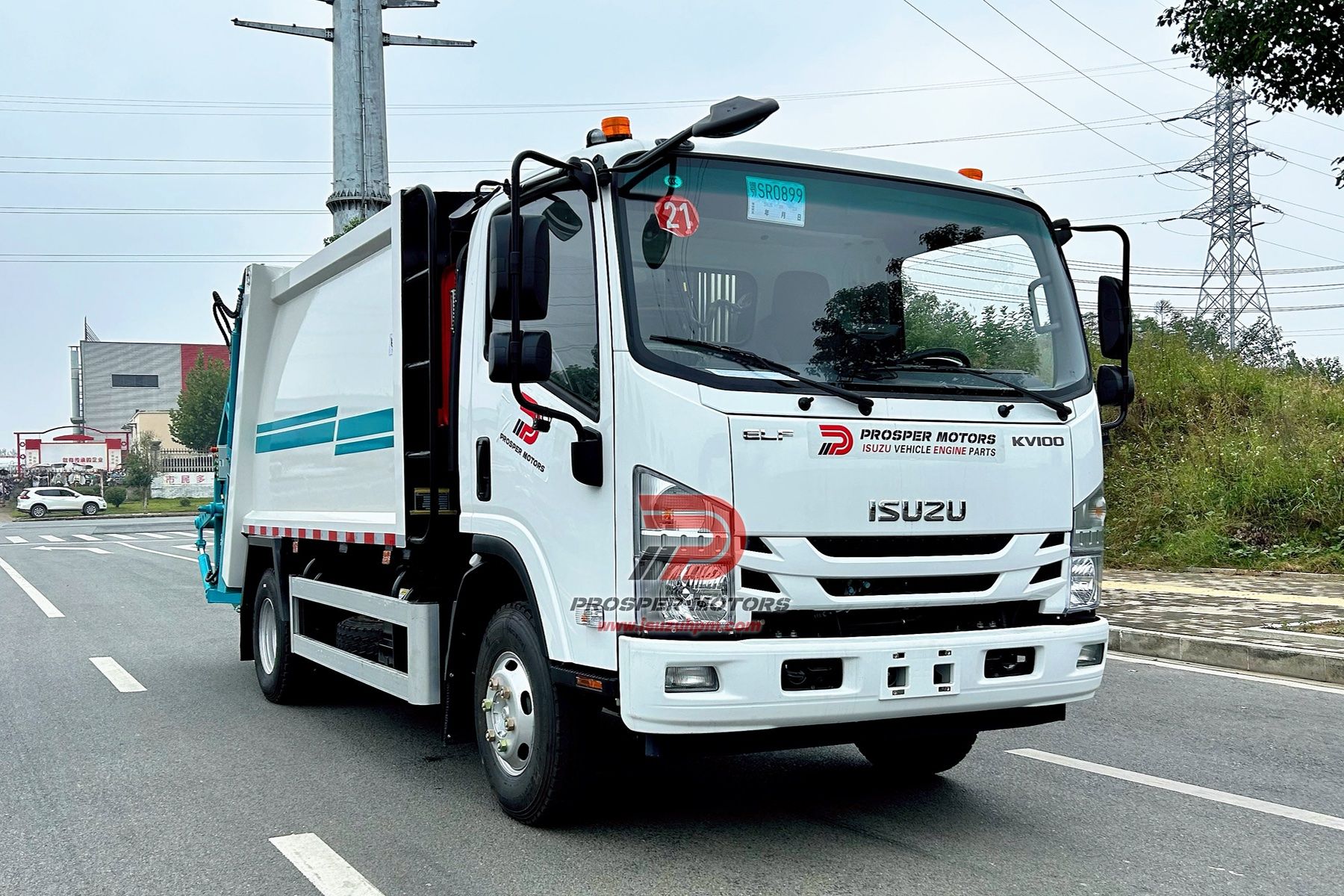 ISUZU NPR 6m³ Compactor Garbage Truck