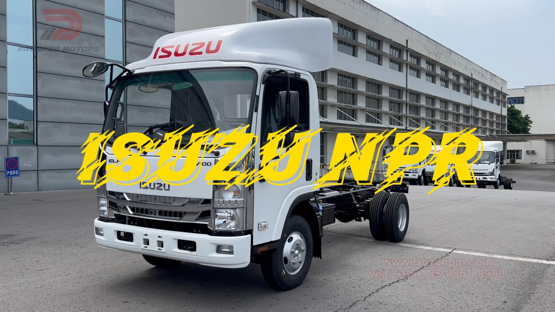 CHASSIS ISUZU 4X2 NPR