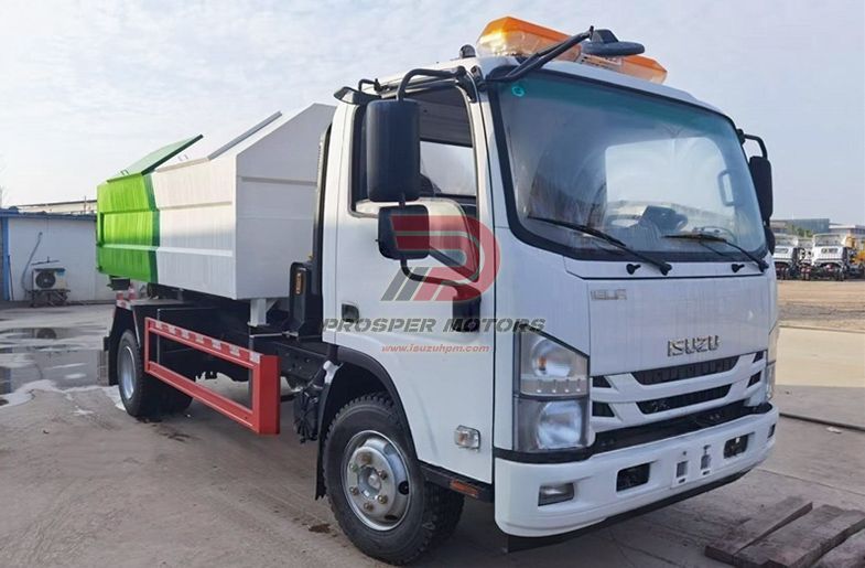 ISUZU NPR 6CBM ROLL-OFF KOUKKUKUVA