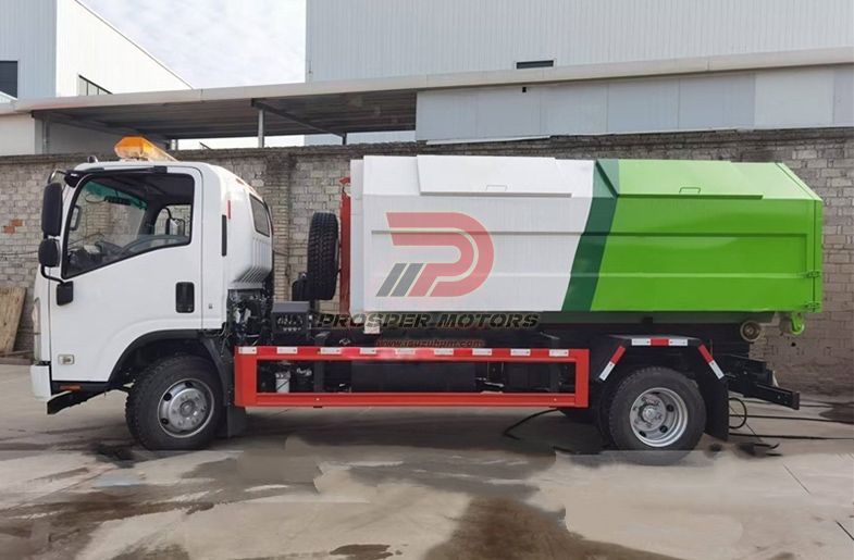 ISUZU NPR 6CBM ROLL-OFF KOUKKUKUVA