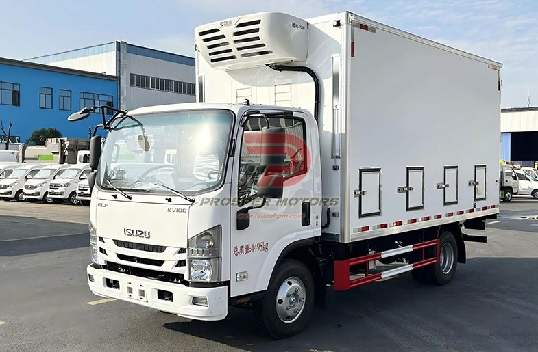 ISUZU 4x2 NPR 4TON 4000kg 4.2m превозно средство за птици
