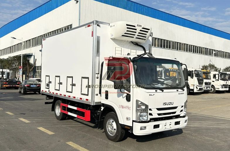ISUZU 4x2 NPR 4TON 4000kg 4.2m превозно средство за птици