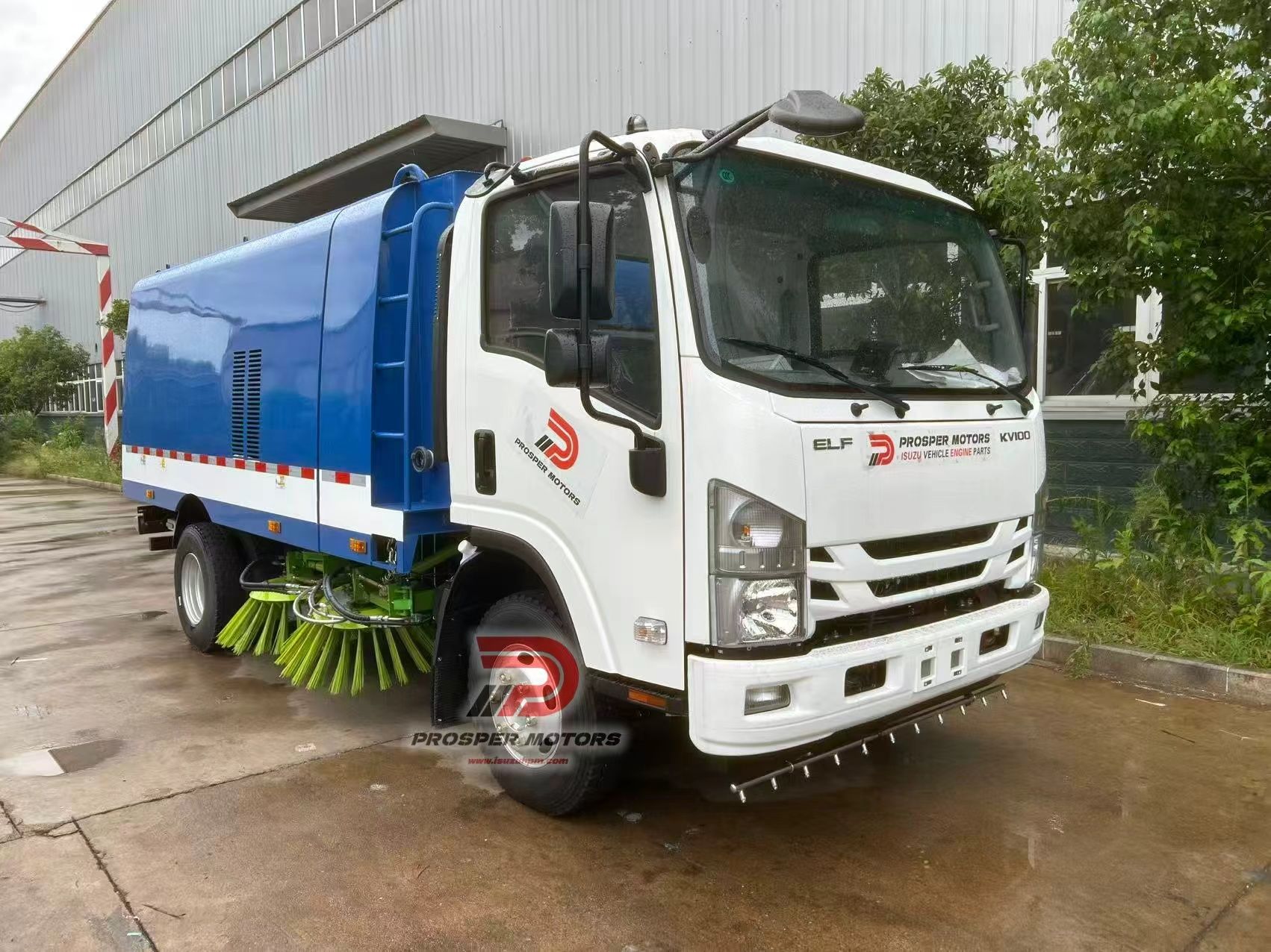 CAMINHÃO VARREDOR ISUZU NPR