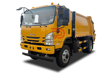 ISUZU NPS 4X4 6CBM սեղմված աղբատար ավտոմեքենա
