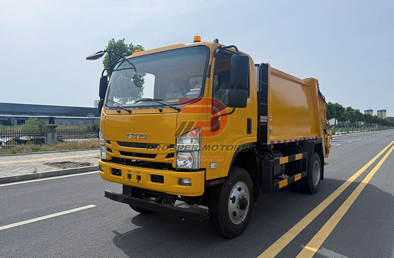 ISUZU NPS 4X4 6CBM KOMPRESIRAN SMETAJSKI VOZILO
