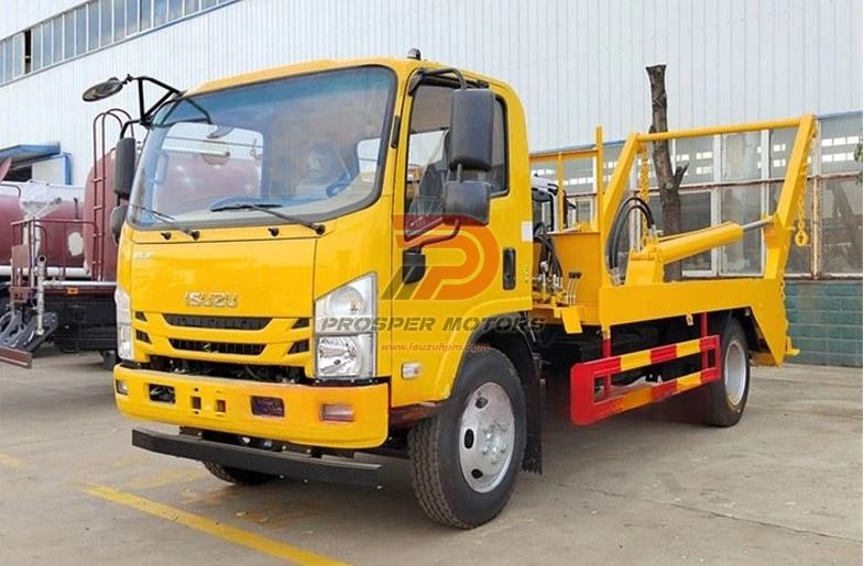 ISUZU NQR 4X2 6 WHEELER 6CBM IZLAIDĪTAIS ATLIKUMU KRAVĒJS