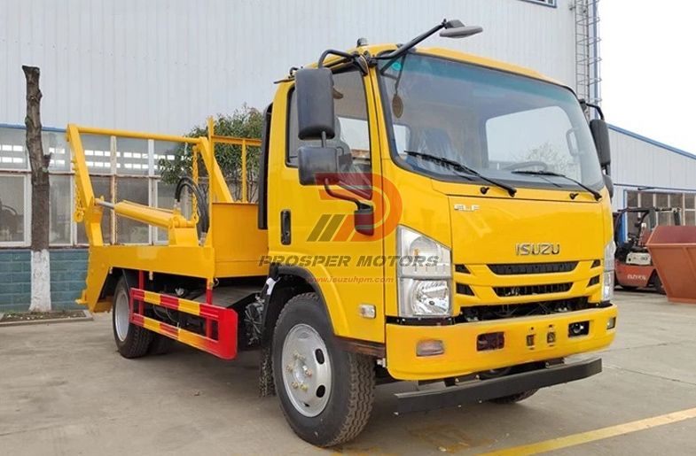 ISUZU NQR 4X2 6 WHEELER 6CBM IZLAIDĪTAIS ATLIKUMU KRAVĒJS