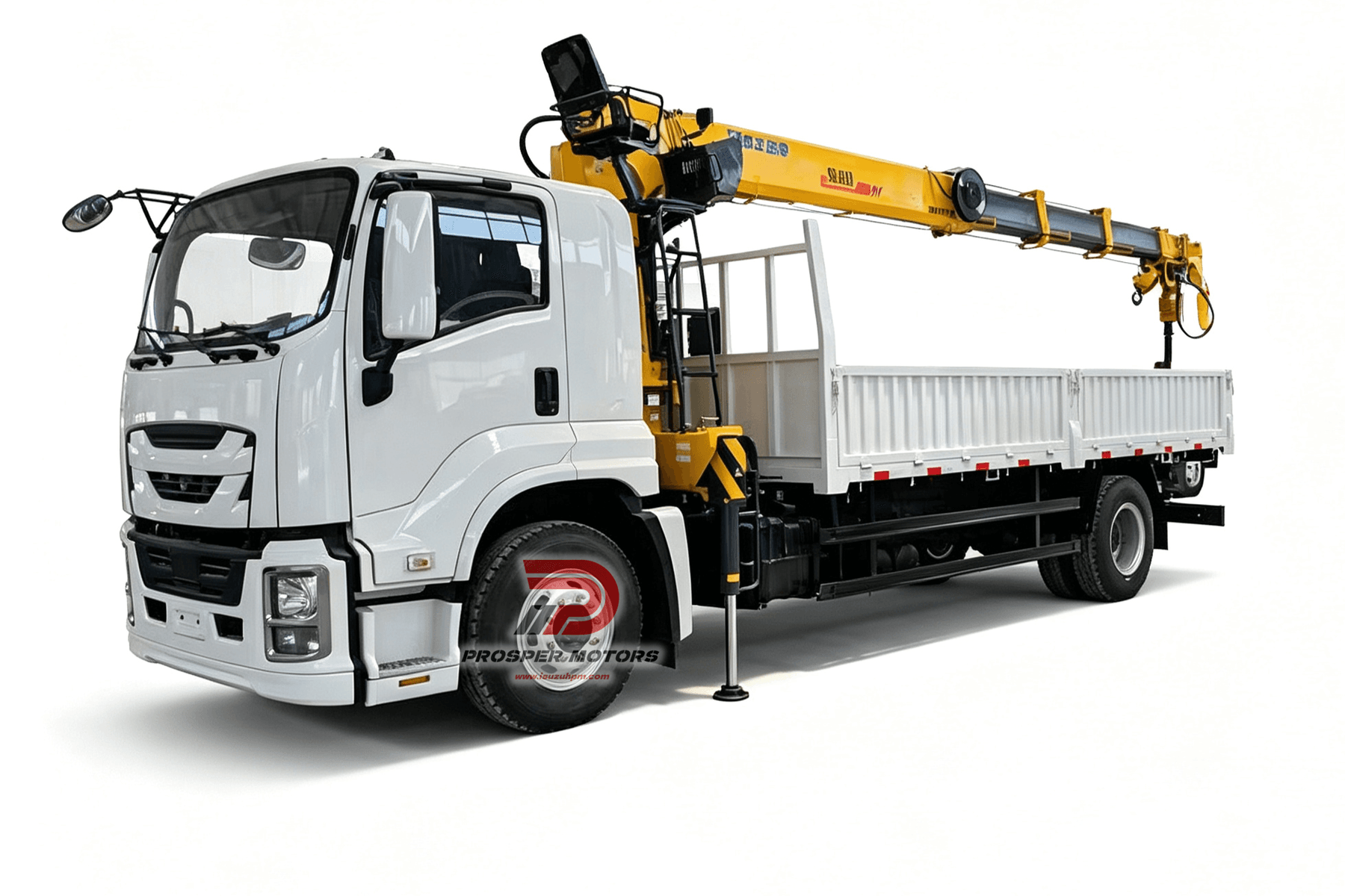 Craen suite ar TRUCK ISUZU QINGLING FTR 4X2 LE hAGHAIDH