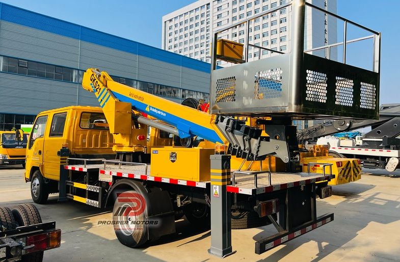 ISUZU QKR 4X2 21M MANLIFT-VRAGMOTOR
