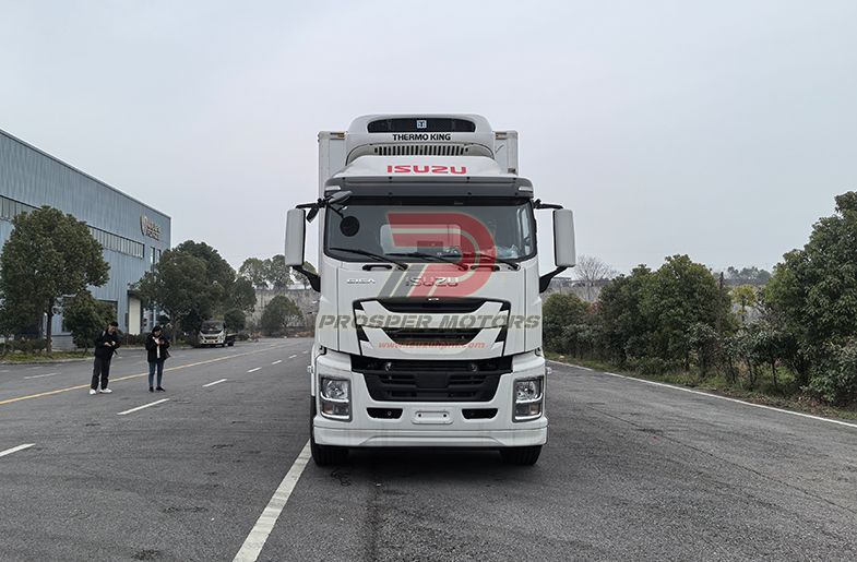 ISUZU VC61 6X4 6U 25 tonų refrižeratorius
