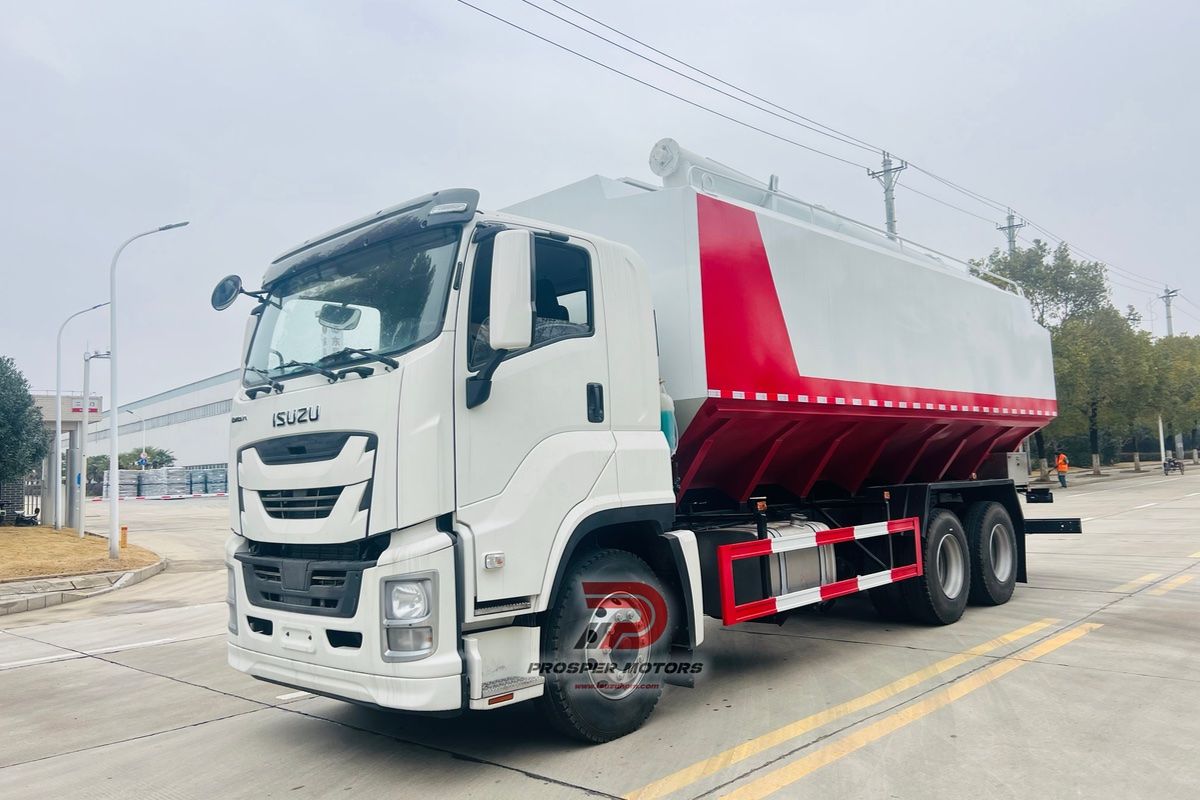 Isuzu Bulk Feed Truck Գնորդների ուղեցույց. 3 մոդել 10m³-ից մինչև 30m³ Համեմատված