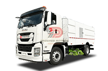 ISUZU 4x2 GIGA 5.2L 3000l ջուր և 7000լ փոշի Փողոց մաքրող բեռնատար