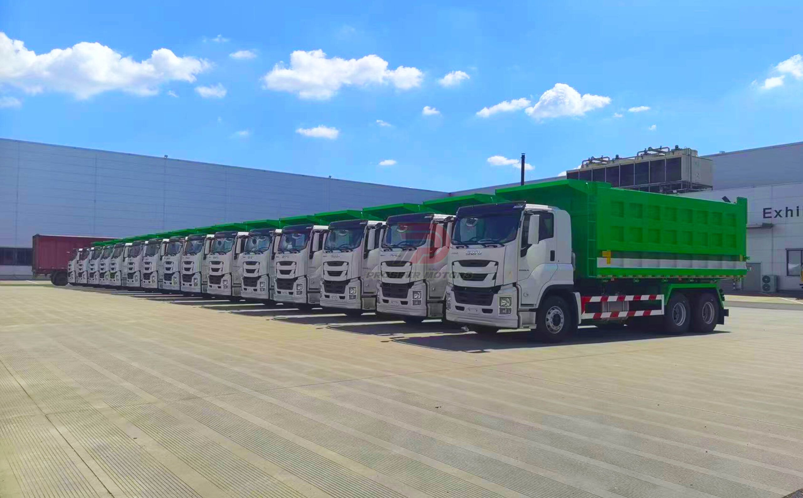15 UNITS ISUZU GIGA Dump Trucks Delivered to Manila by PROSPER MOTORS