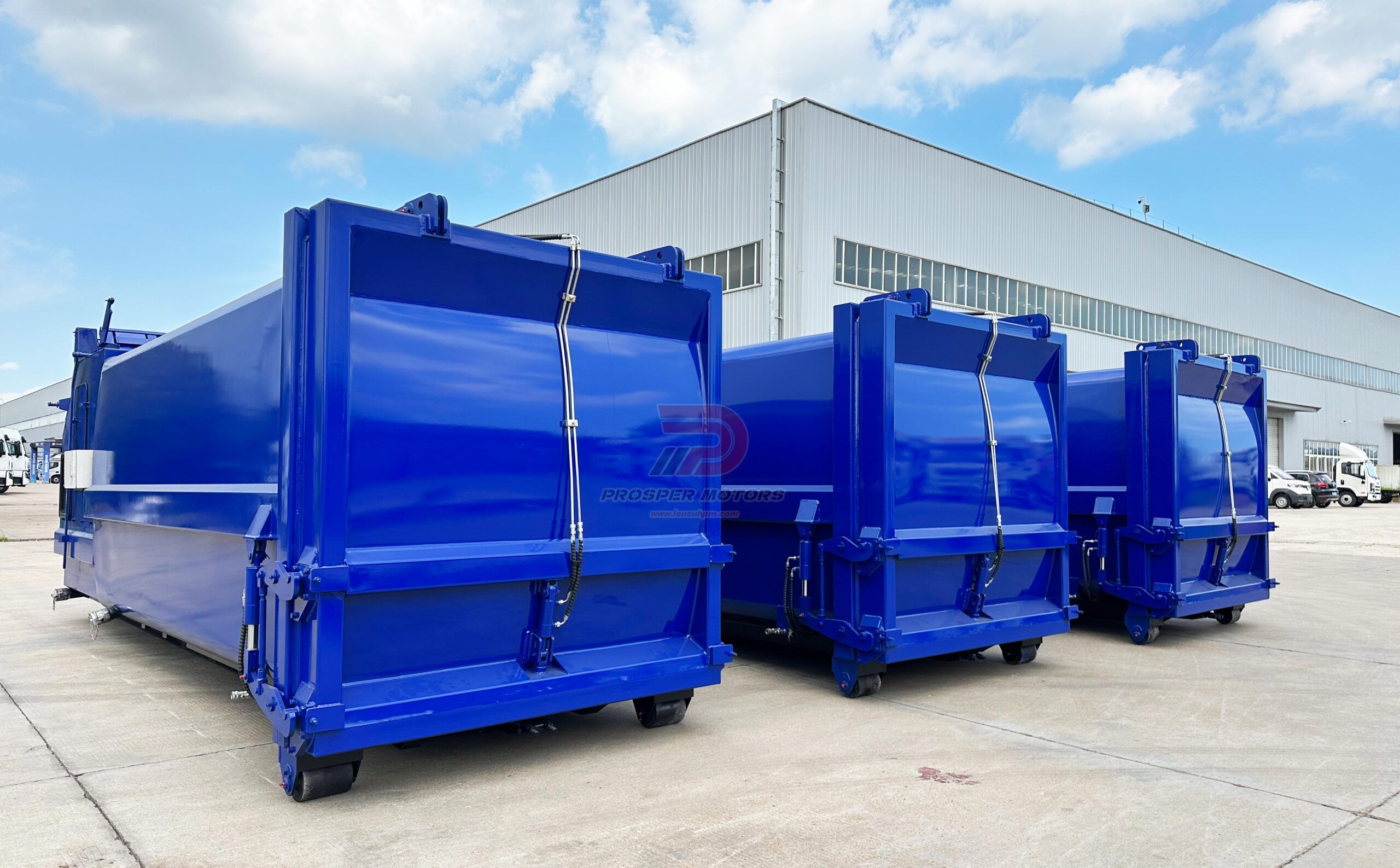 First 20-Cubic-Meter Mobile Garbage Compactor Stations Successfully Exported to Mexico