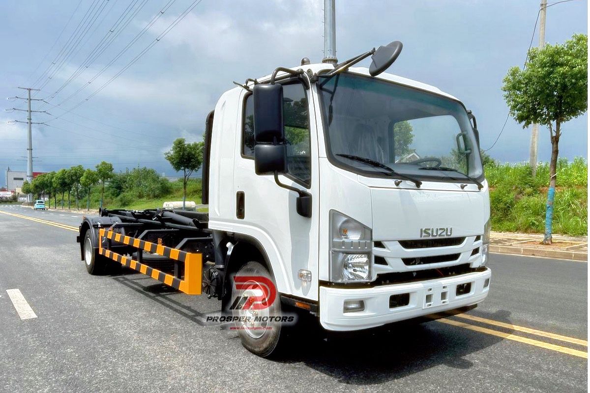 Isuzu FRR 4x2 gancho elevador caminhão de lixo-8(1).JPG