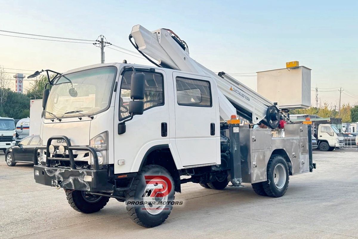 Truk platform kerja udara Isuzu NPS 4x4 4(1).JPG