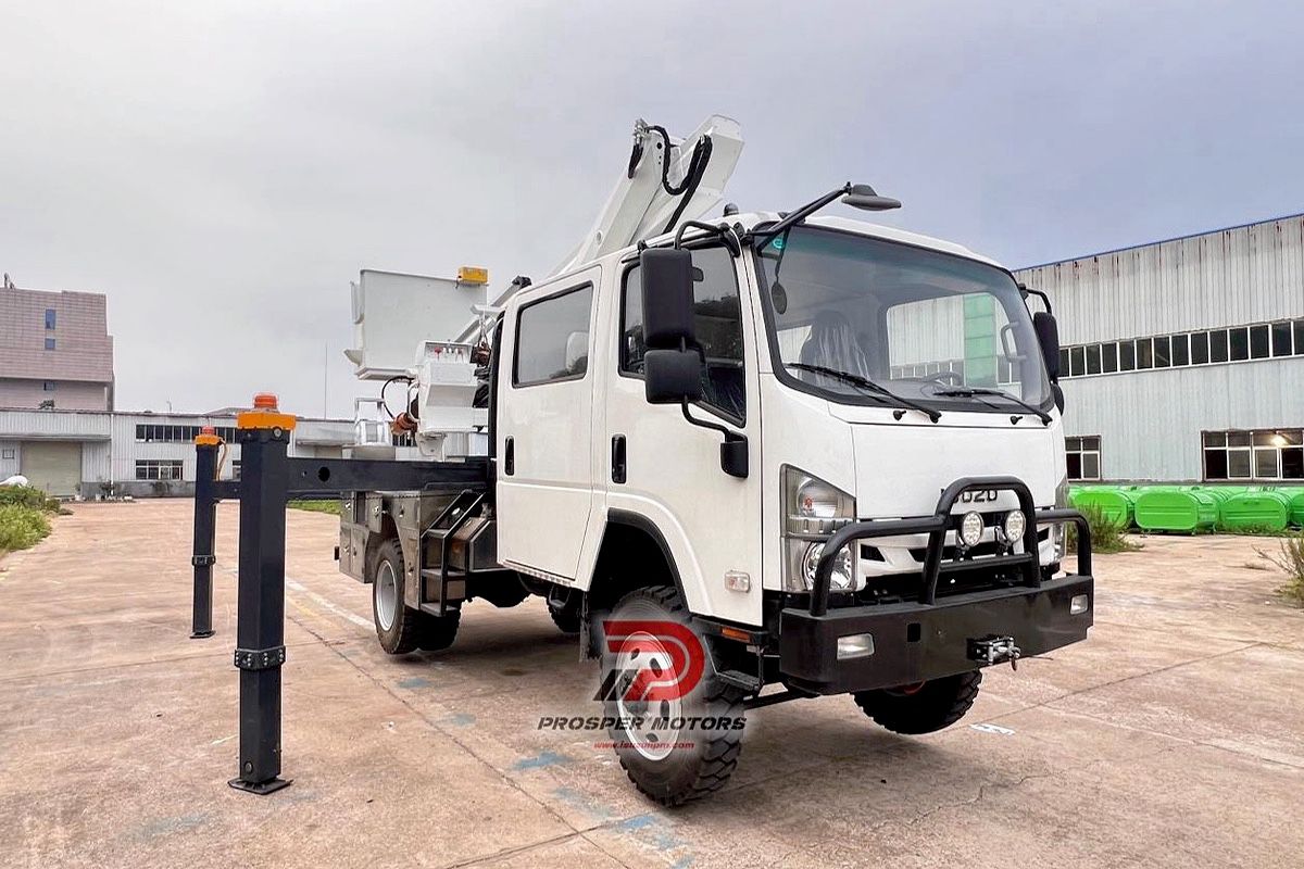 Isuzu NPS 4x4 aerial work platform truck 7(1).JPG