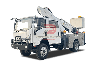 ISUZU 4X4 6W NPS ZDVIHOVÝ NÁKLADNÍ VOZÍK SE ŠNEKEM